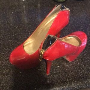 Charlotte Russe size 7 red heels
